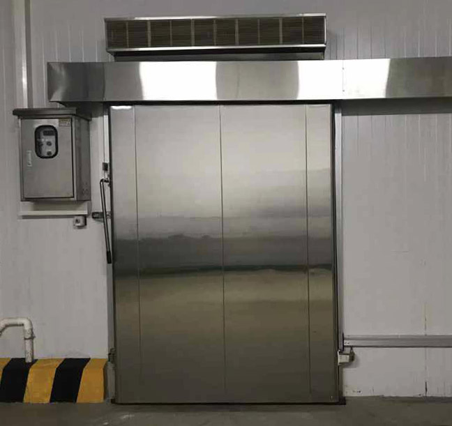 Medium sized electric sliding door 
